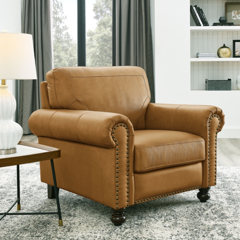Supreme Comfort Leather Sofa
