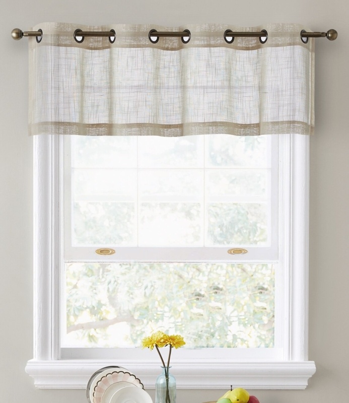 Aleksander Tailored 54'' Window Valance