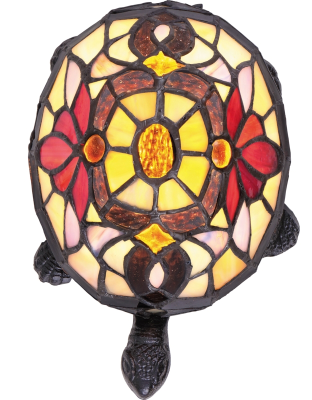 Vintage Bronze Turtle Design LED Lamp