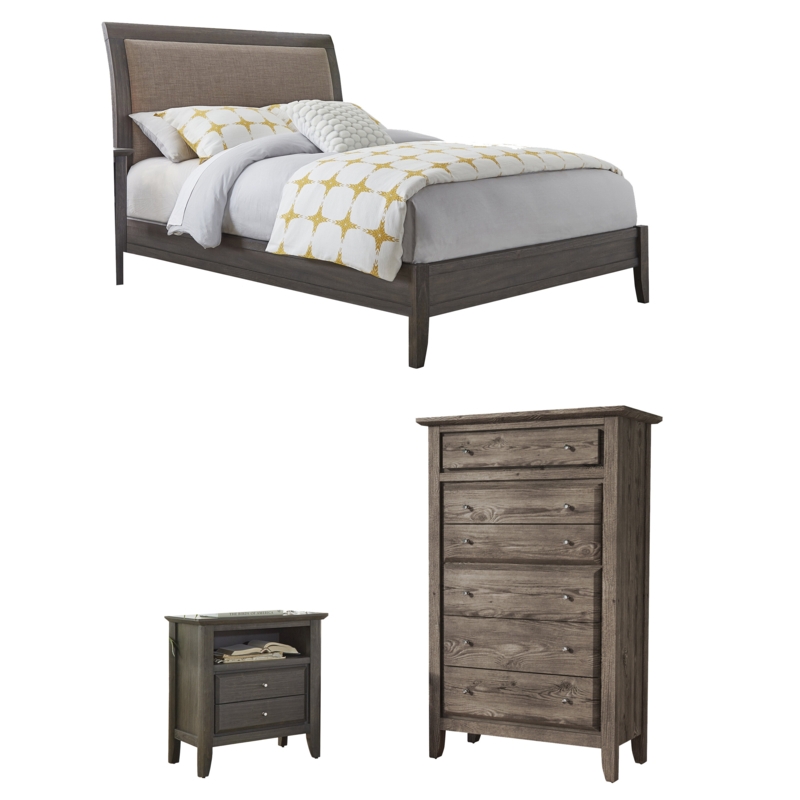 3-Piece Configurable Bedroom Set