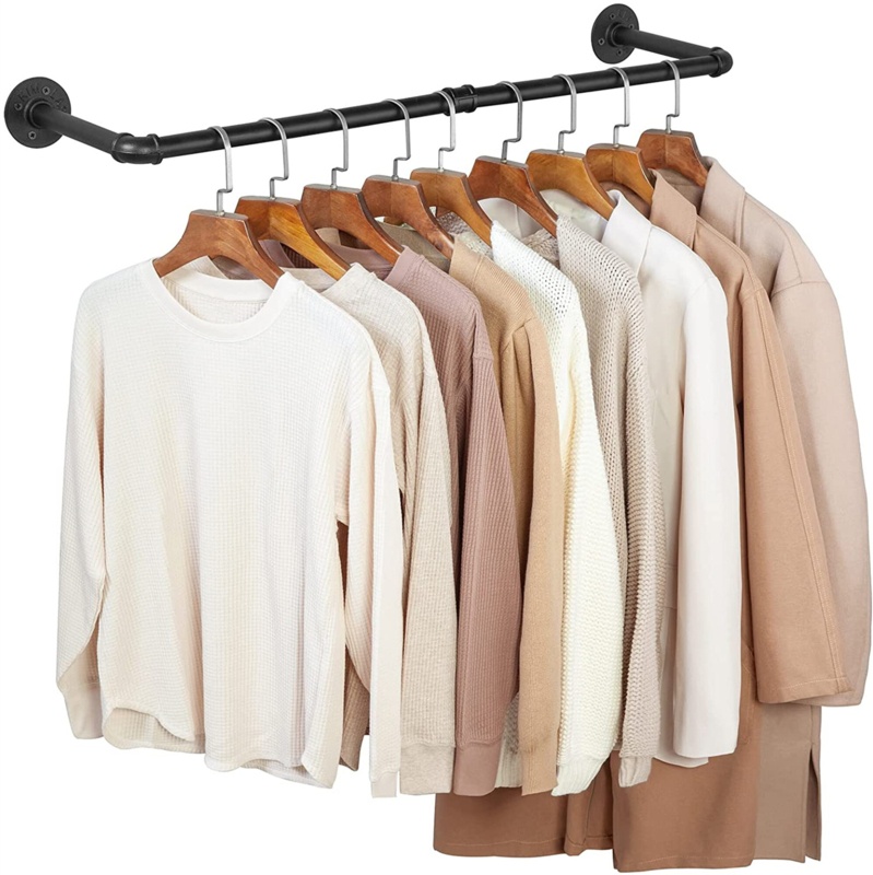 Aliona 38.4'' Wall Mounted Clothes Rack