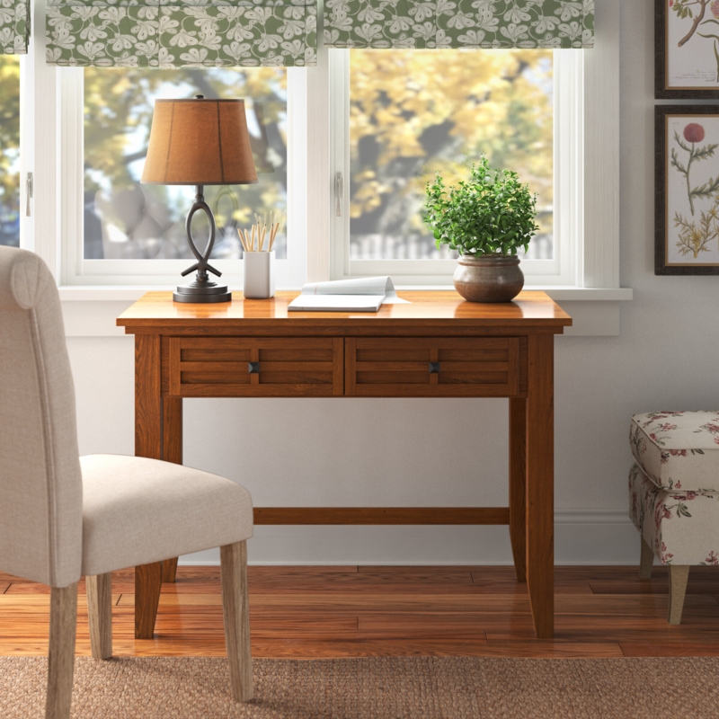 Traditional Home Office Desk with Drawers