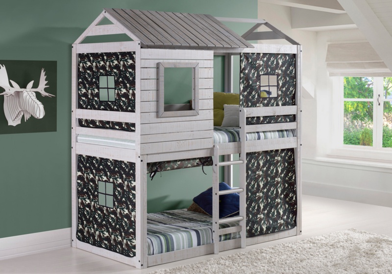 Alpha Centauri Bunk Bed Curtain Set