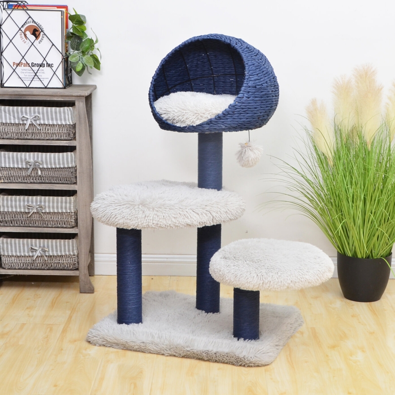 Cozy Medium-Sized Cat Tree with Condo