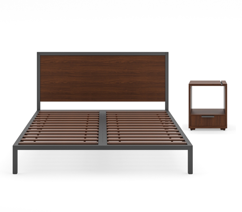 2-Piece Queen Bedroom Set with Nightstand