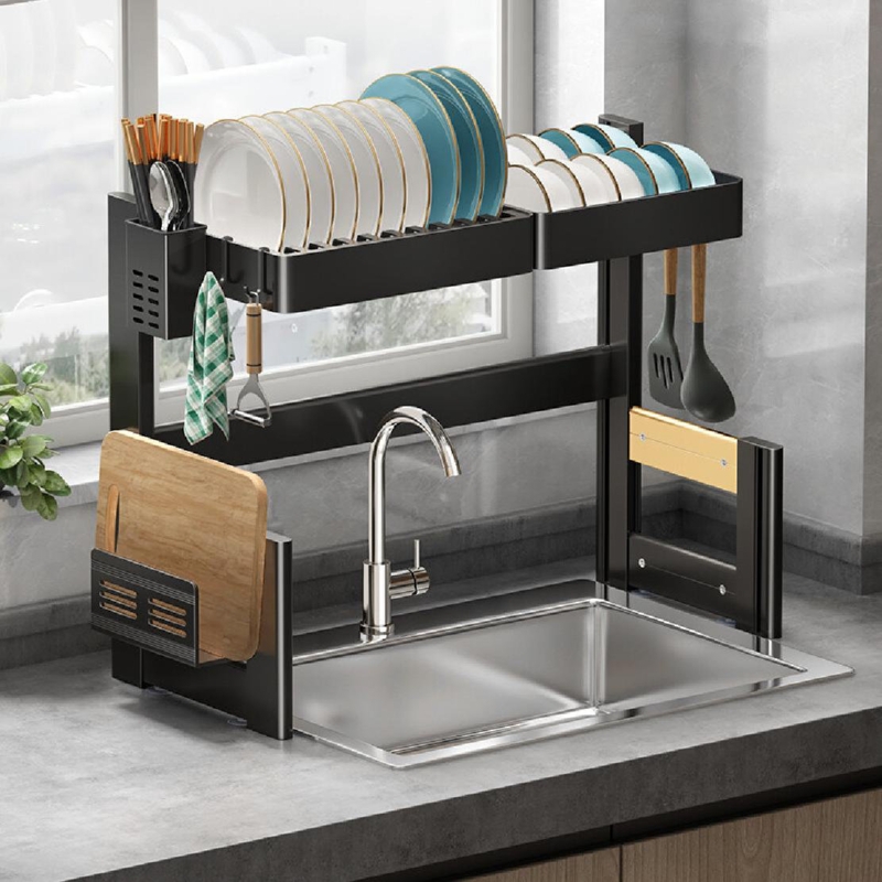 Adjustable Partition Storage with Drainage
