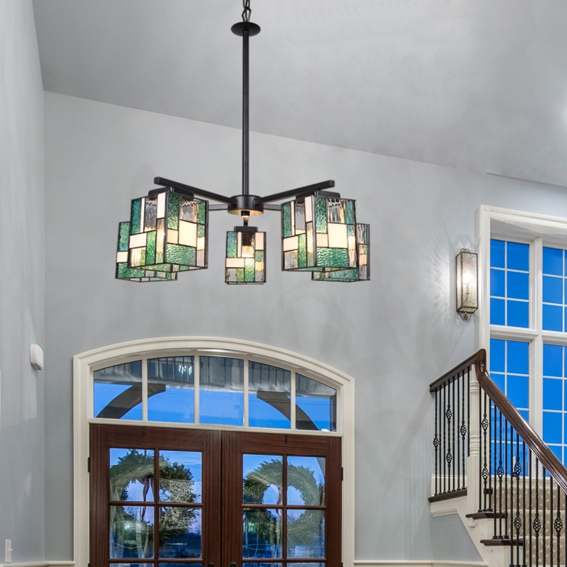 Stained Glass Tiffany Pendant Light