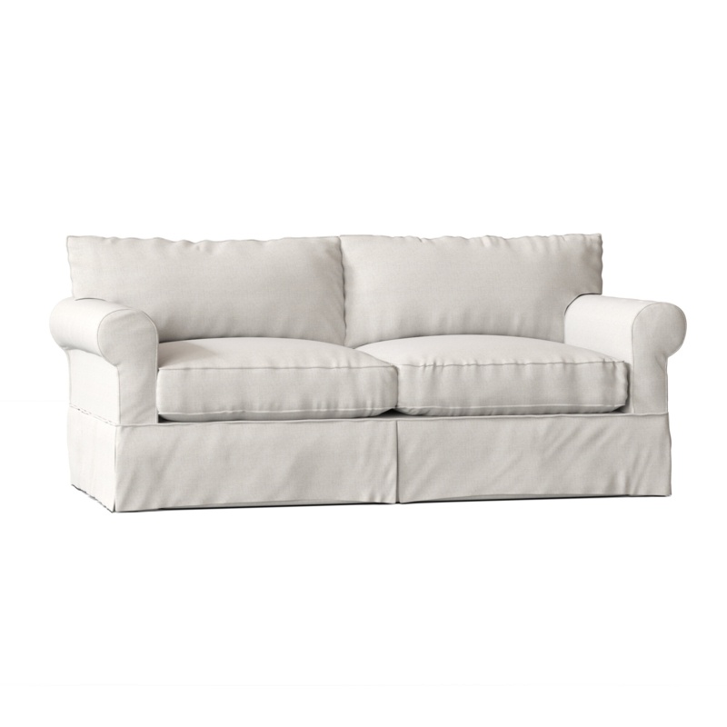 Amari 84'' Slipcovered Loveseat