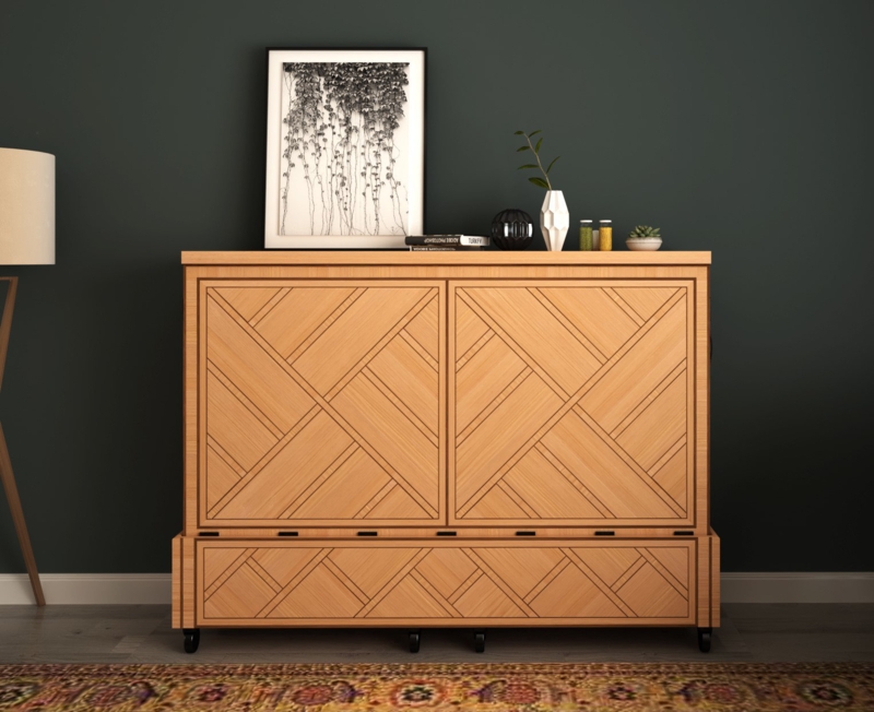 Oak Murphy Bed