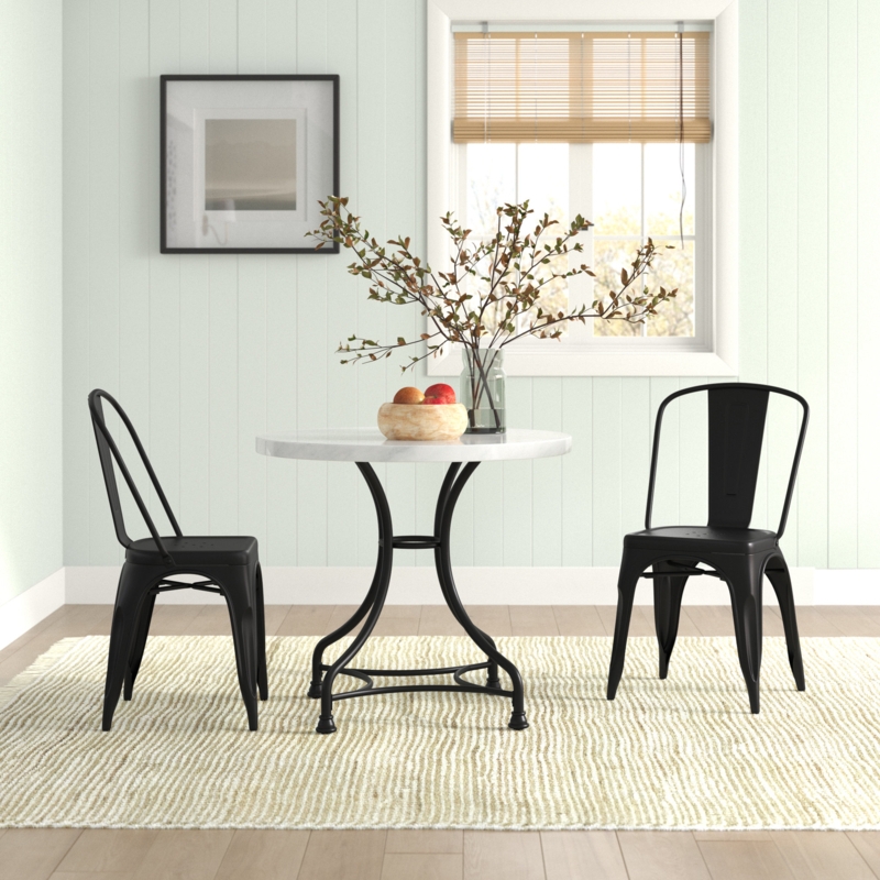3-Piece Coastal Farmhouse Dining Table Set