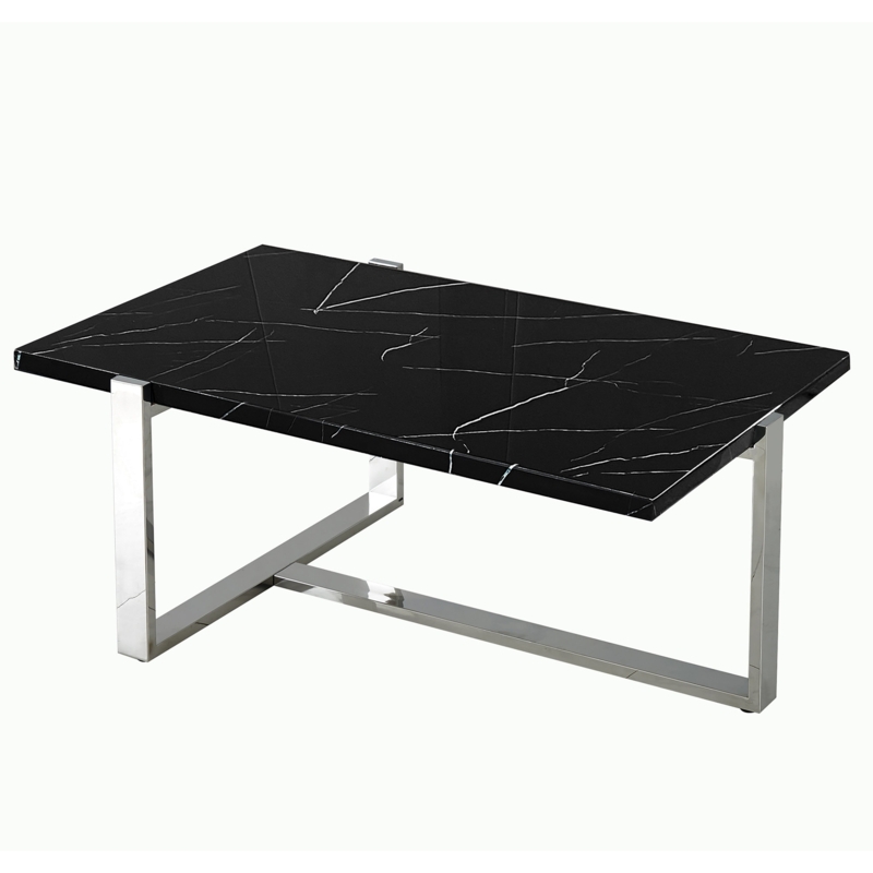 Contemporary Granite-Topped Table
