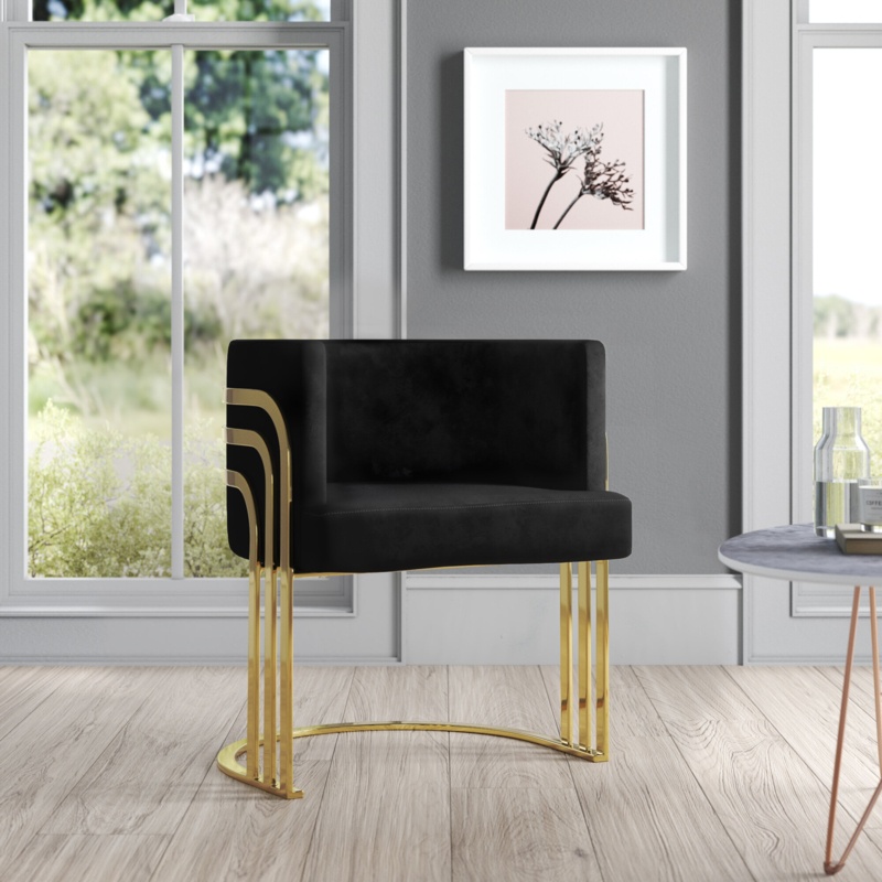 Amit Upholstered Barrel Chair
