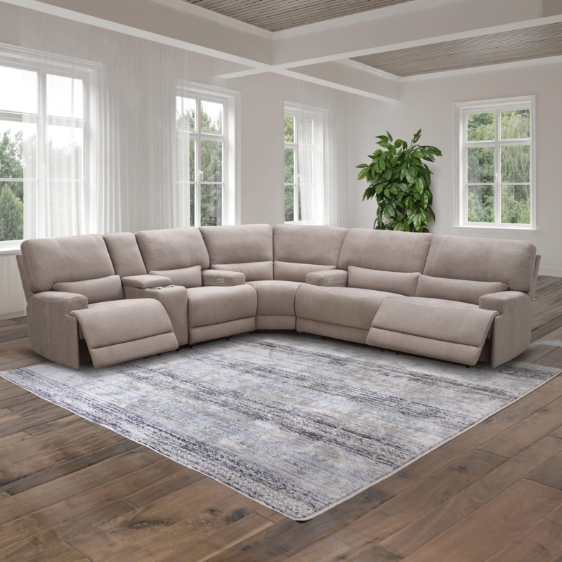 Amonii 3 - Piece Upholstered Reclining Sectional