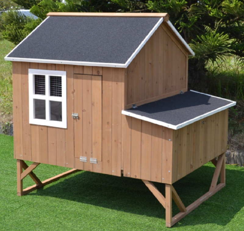 Analisia 12.4 Square Feet Chicken Coop with Nesting Box