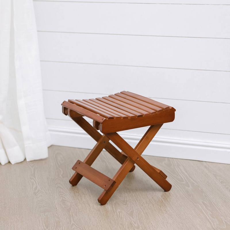 Small Bamboo Folding Stool