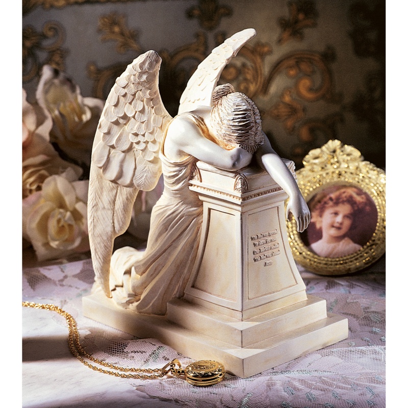 Angel of Grief Monument Figurine