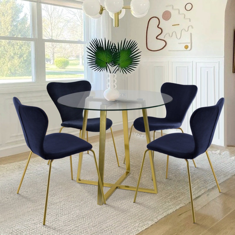 Angelillo 4 - Person Dining Set