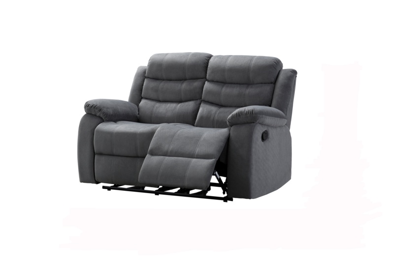 Modern Microfiber Reclining Set