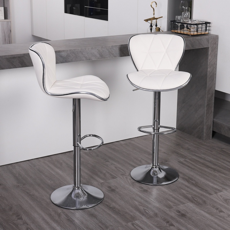 Anjolee Swivel Adjustable Height Bar Stool