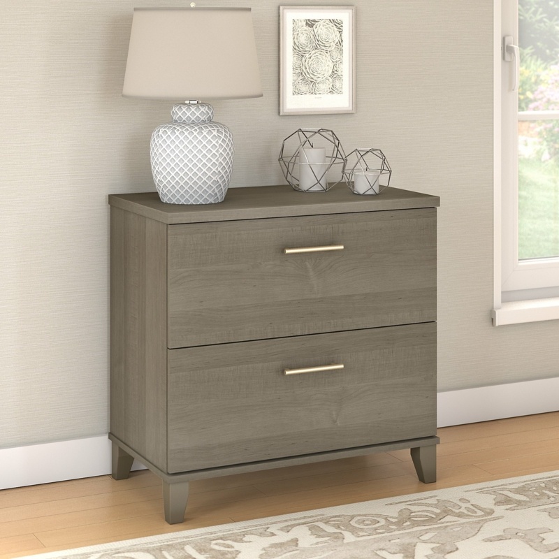 Anousha 29.57'' Wide 2 -Drawer Lateral Filing Cabinet