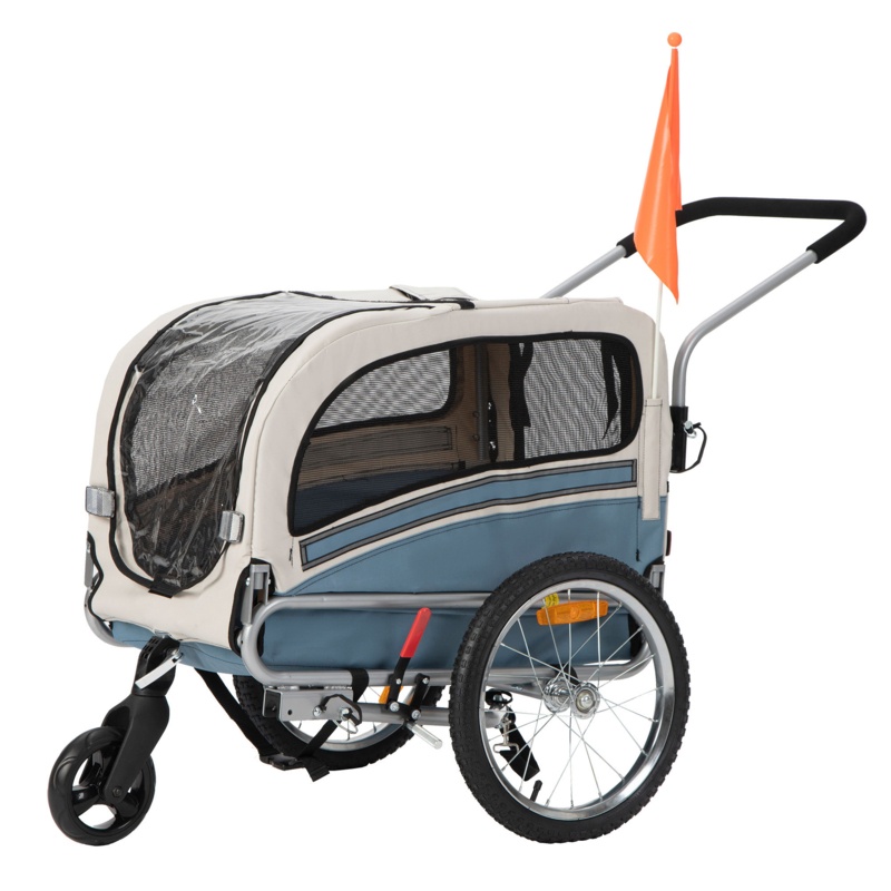 Aobei Folding Jogger Stroller with Detachable Carrier