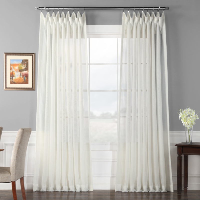 Apollo Polyester Sheer Curtain Panel