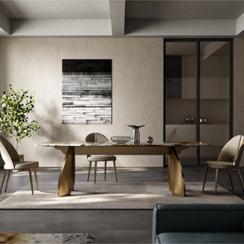 Luxury Natural Stone Slate Tabletop