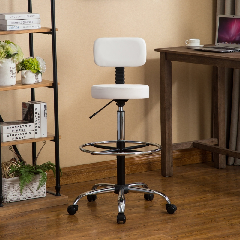 Venus Drafting Stool with Wheels