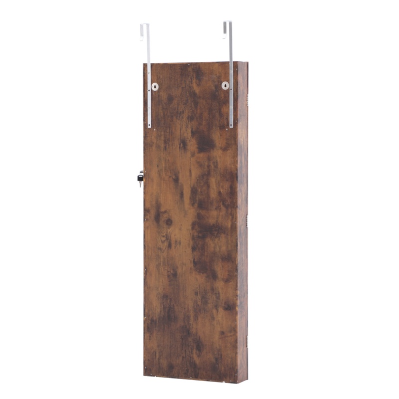 Arivaca 47.24'' Wide Jewelry Armoire with Mirror