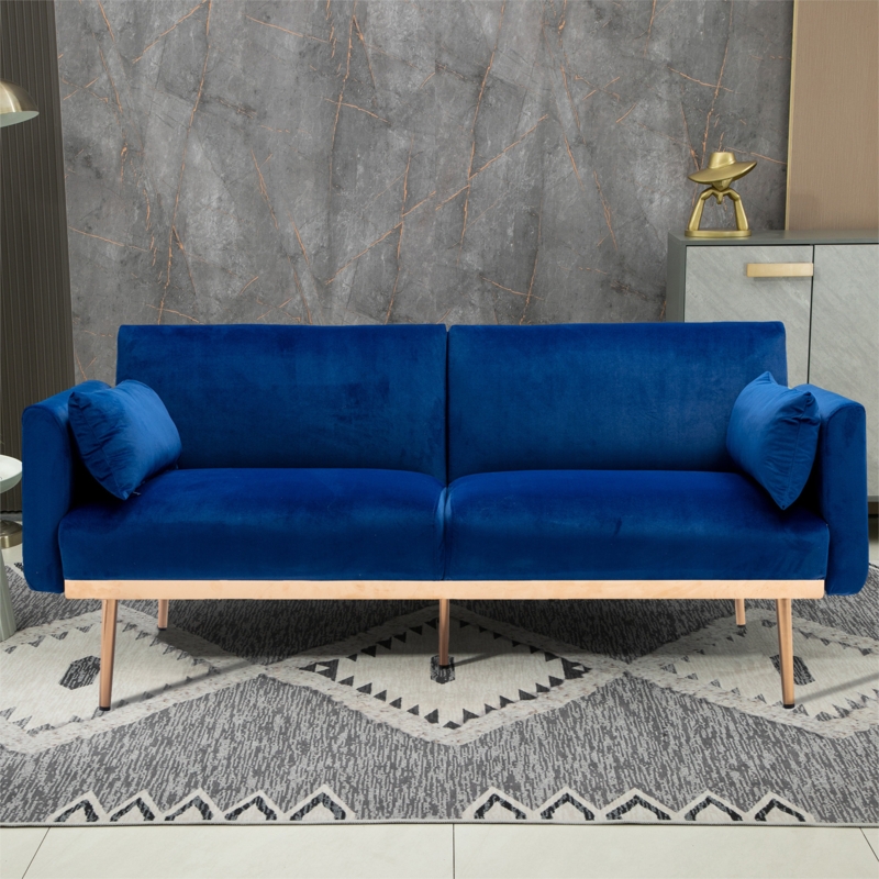 Velvet Loveseat Sofa Bed