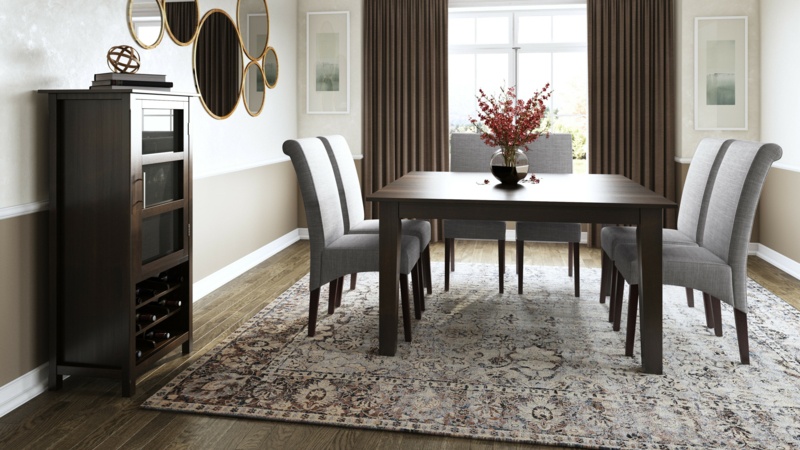 Armelia Solid Wood Dining Table