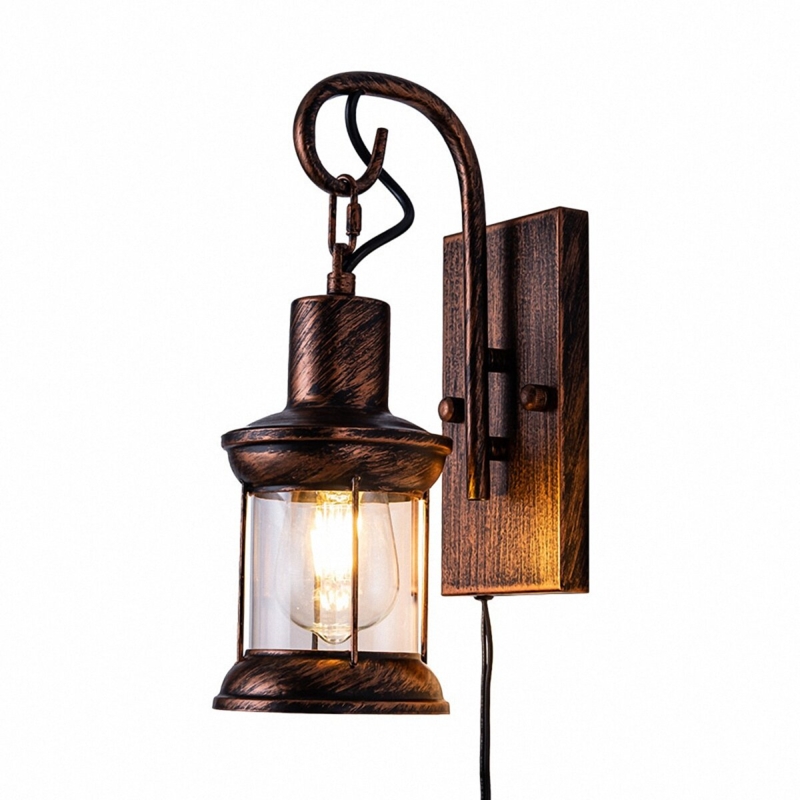 Retro Farmhouse Style Wall Lamp