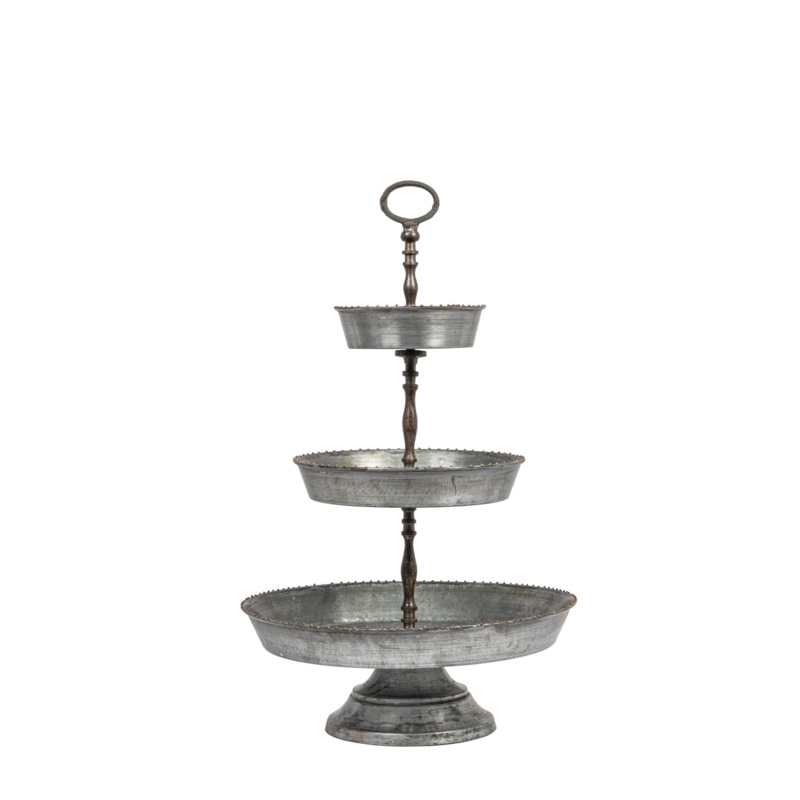 Arrowyn Stainless Steel Tiered Stand