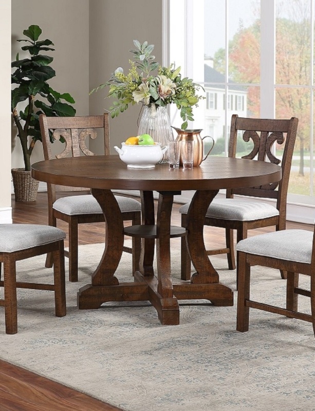 Arthell 54'' Pedestal Dining Table