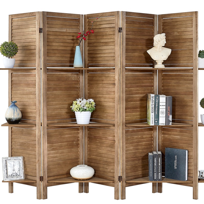 Artoria 79'' W x 67'' H 5 - Panel Folding Room Divider