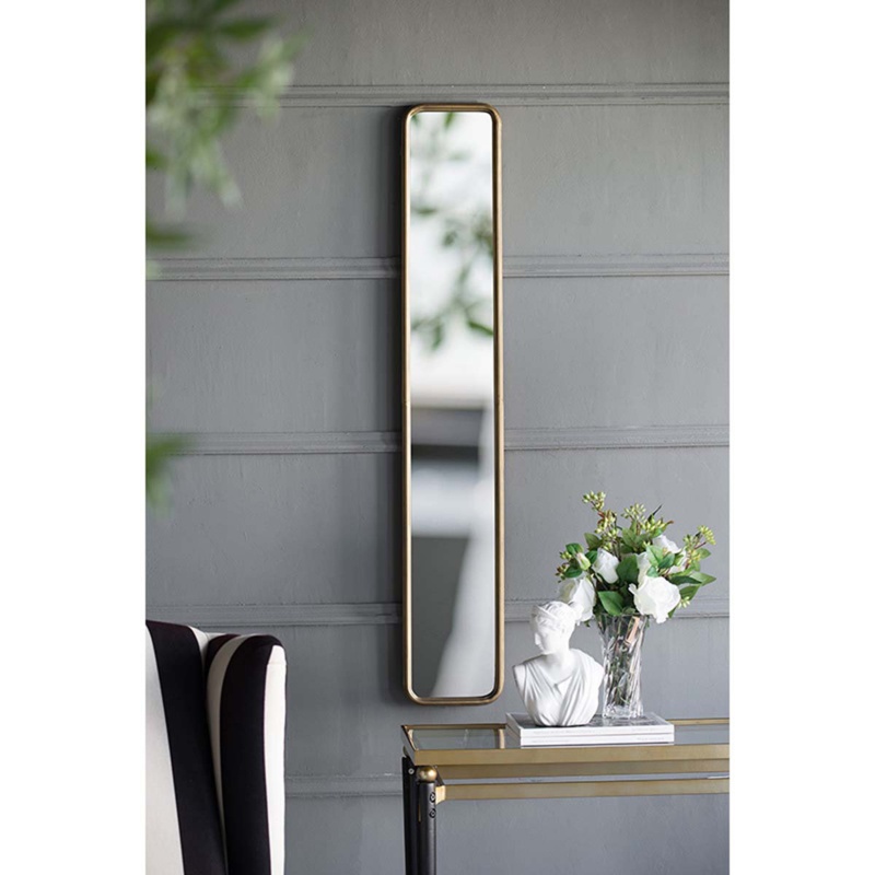 Aryus Rectangle Metal Wall Mirror