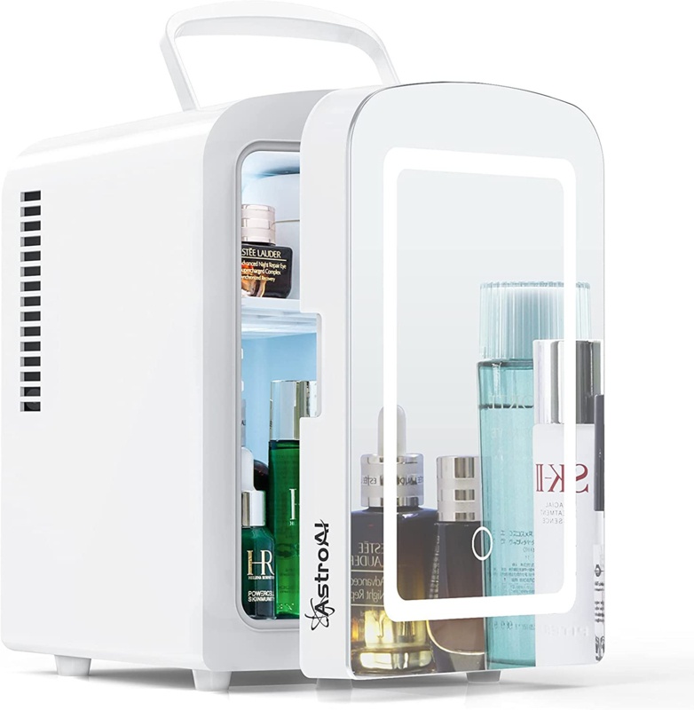 Astroai 0.14 Cubic Feet cu. ft. Freestanding Mini Fridge