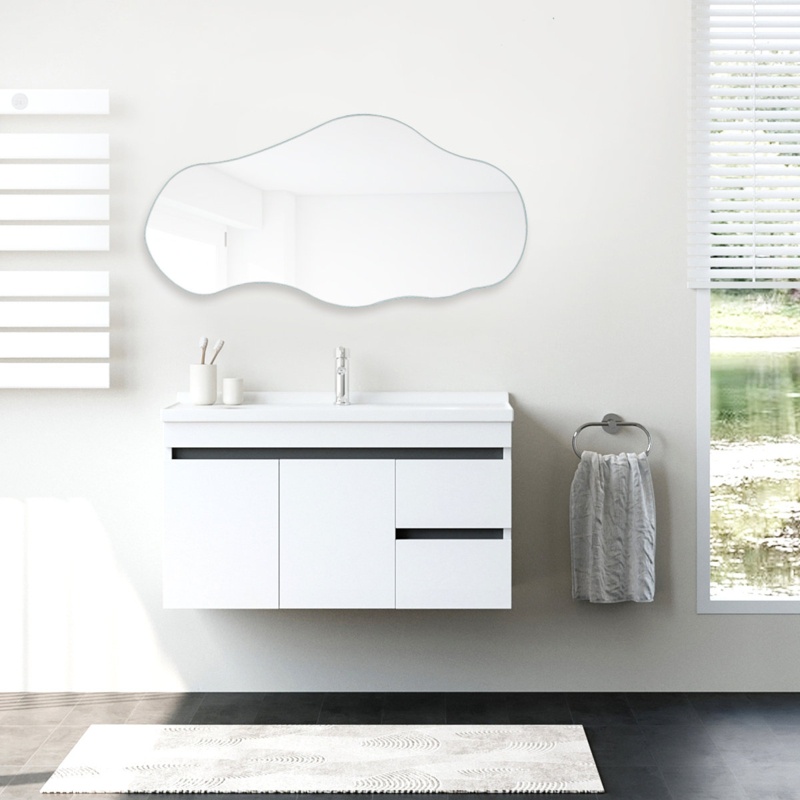 Asymmetrical Wall Mirror