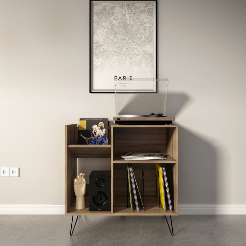 Mid-Century Modern Audio Cabinet
