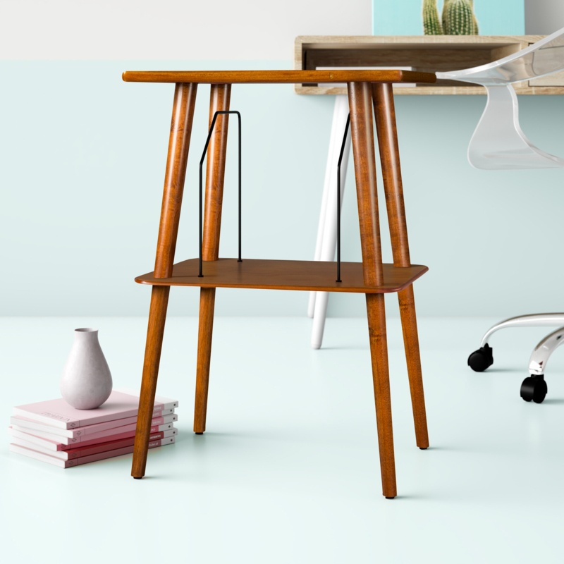 Retro-Modern Vinyl Audio Rack