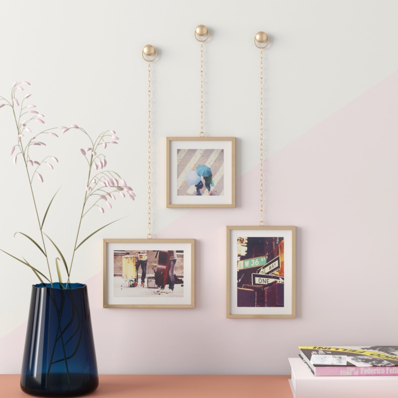 Audrey Metal Gallery Picture Frame - Set of 3