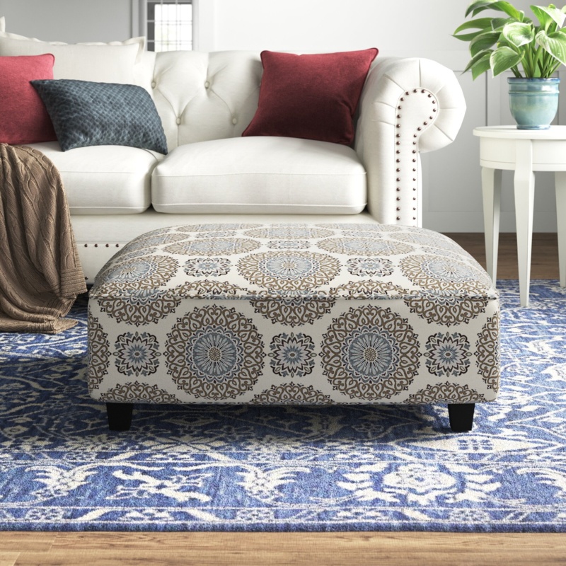 Aurora Upholstered Ottoman