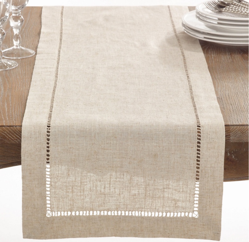 Axelrad Rectangular Linen Table Runner