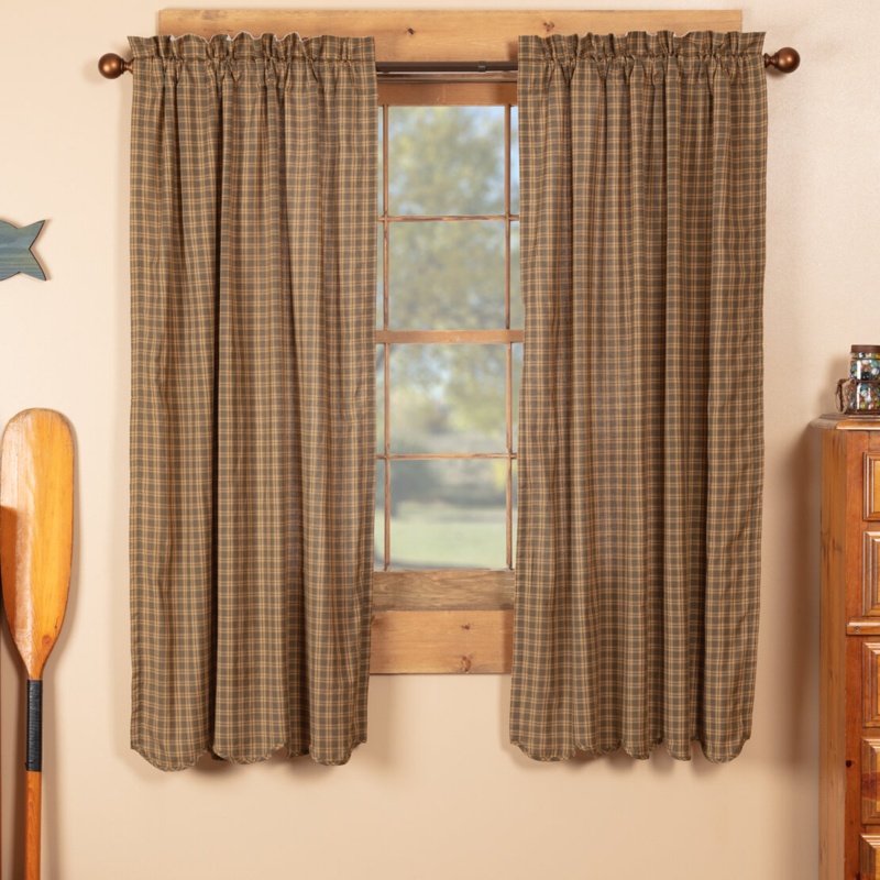 Banhart 100% Cotton Room Darkening Curtain Pair