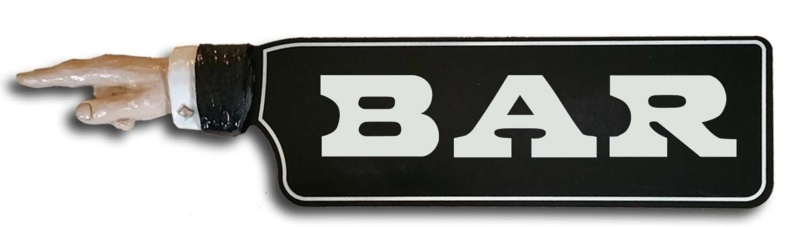 Bar Pointer Sign Left