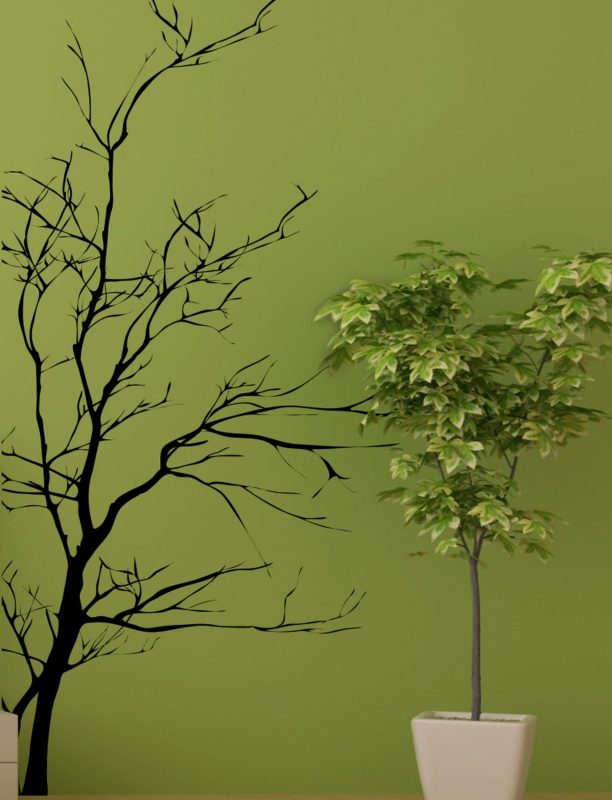 Bare Tree Branches Wall Decal