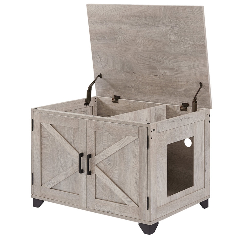 Wood Litter Box Enclosure