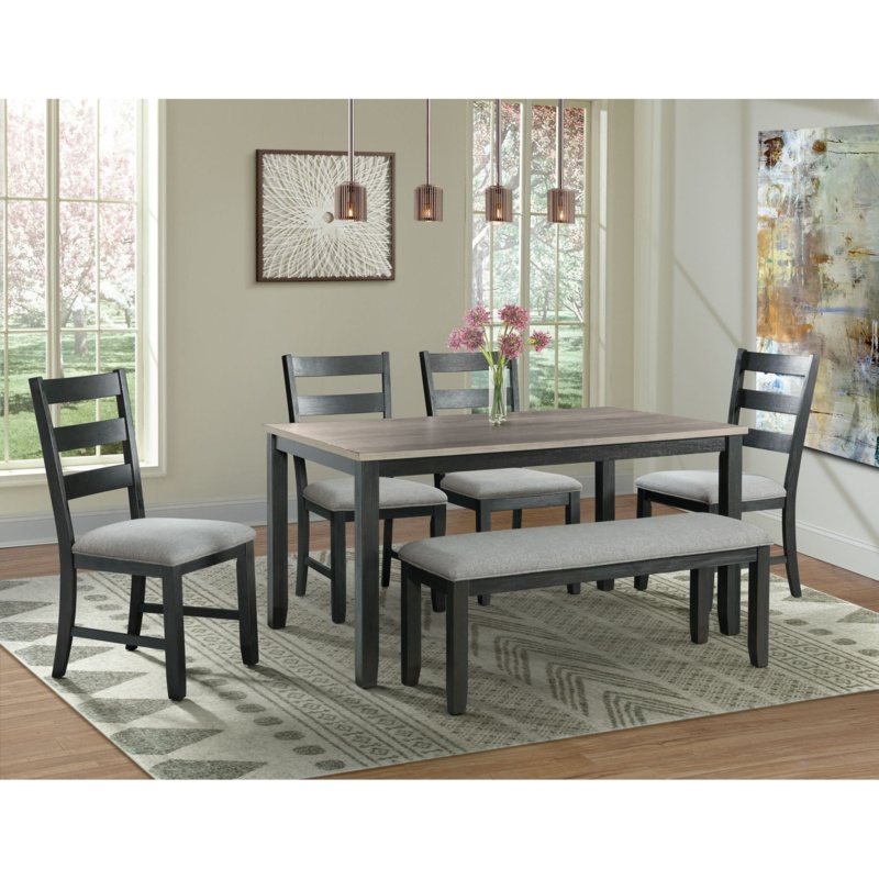 Beaubien Acacia Solid Wood Dining Set