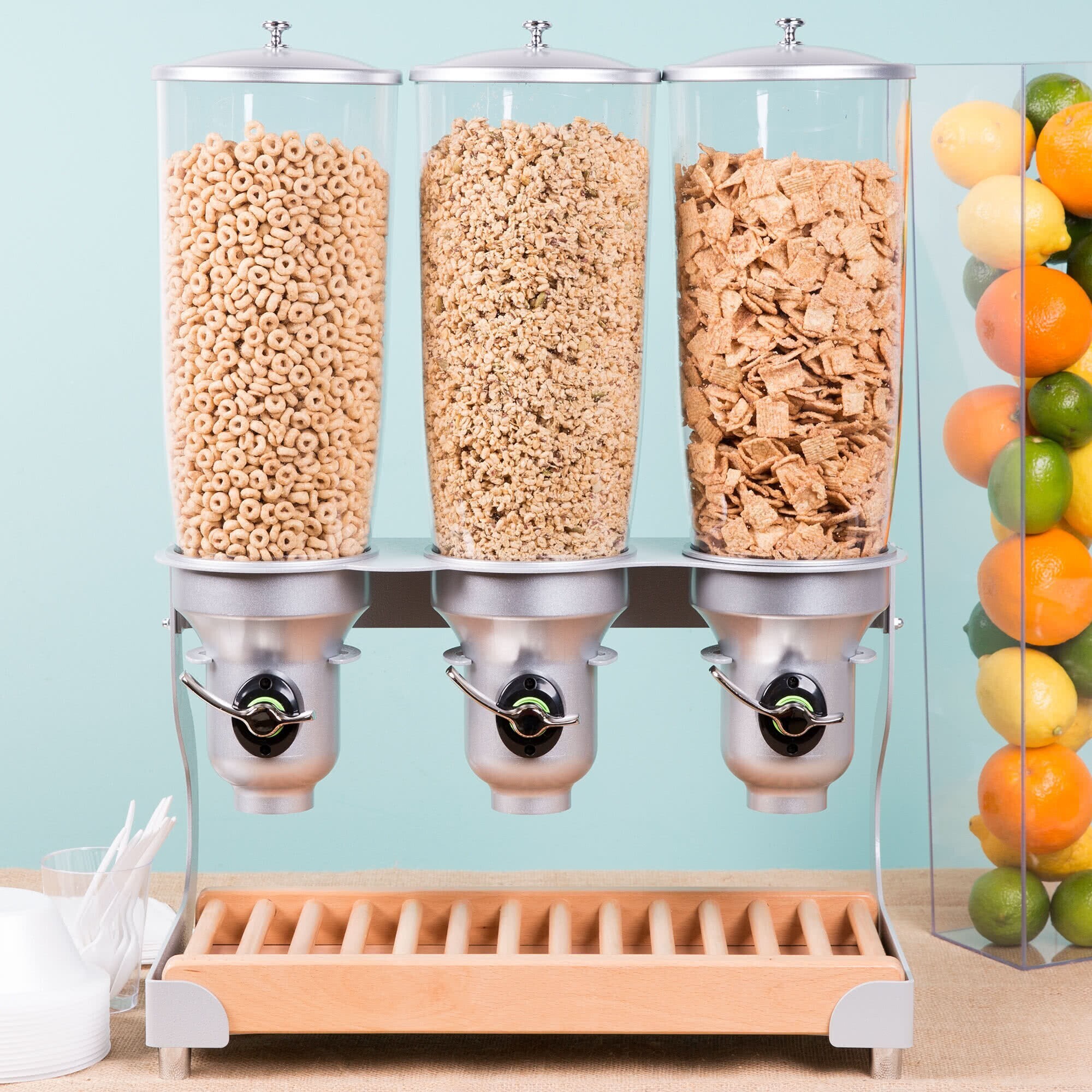 Beechwood Cereal Dispenser
