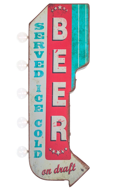 Beer on Draft LED Sign